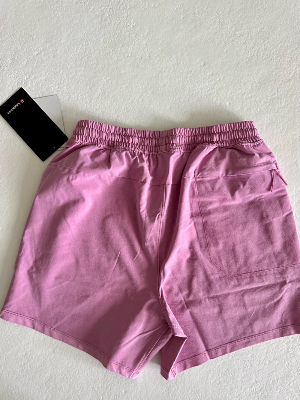 lululemon athletica Pink Men’s Hybrid Shorts - Picture 4 of 5